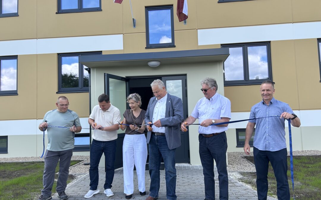 Cēsu Māju kvartālā esam nodevuši ekspluatācijā jauno daudzdzīvokļu māju Saules ielā 10